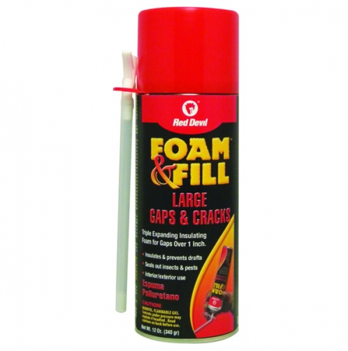 Airtight And Waterproof Foam Sealant Expands To Fill Holes Cracks And Gaps Americas 8110